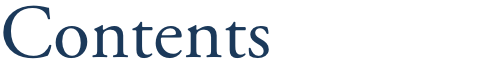 Contents
