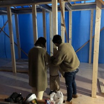 平屋の街並みに。