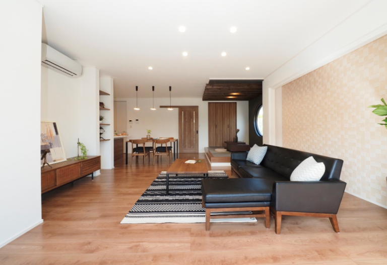 地中熱とすごす、通り土間のあるsumai