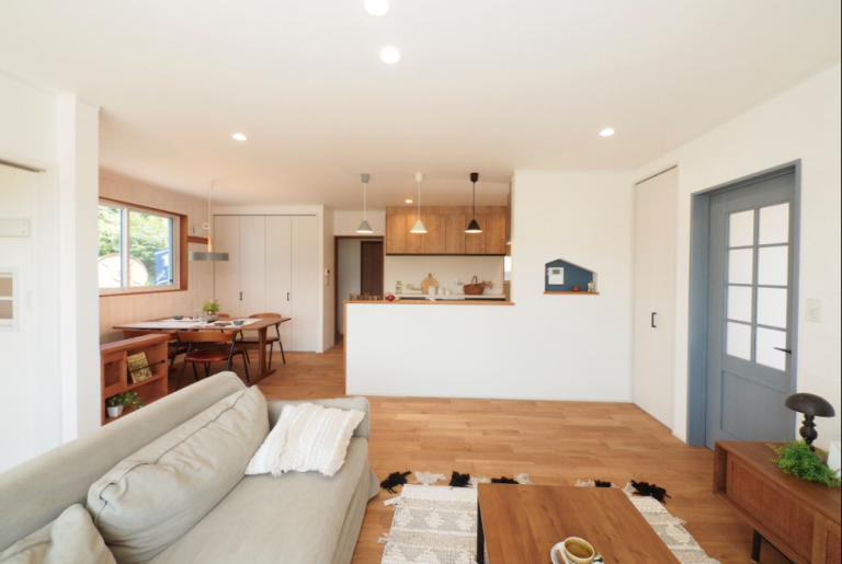 ムクを感じる真っ白なsumai