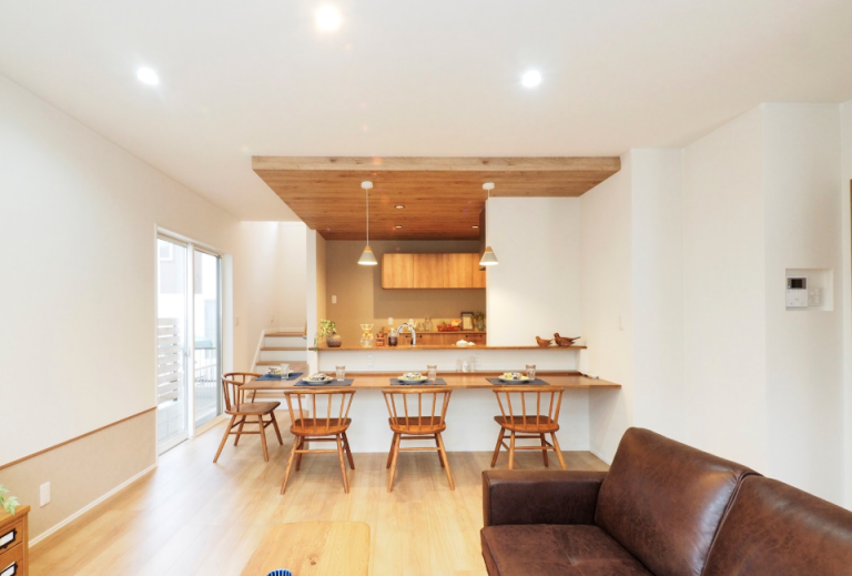 カウンターダイニングのあるsumai