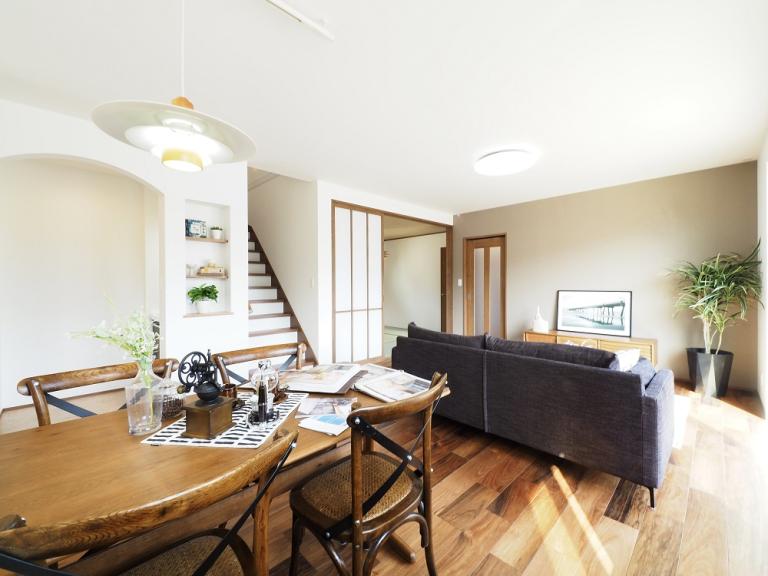 二世帯で暮らす、和洋折衷なsumai。