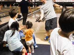 ボーリング大会開催してます。した。！