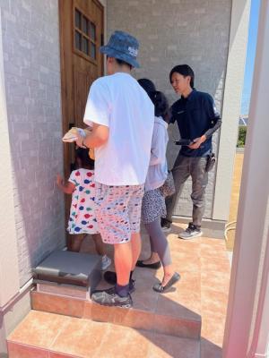 8月最初のお引渡し