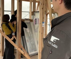 湯の坪街道侵攻記・第4弾。上棟！