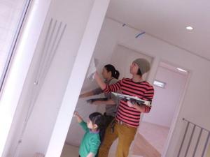 珪藻土塗り体験