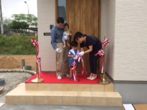 ﾊﾌﾟﾆﾝｸﾞなしのお引渡し。