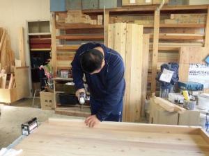 ダイニングテーブル作成