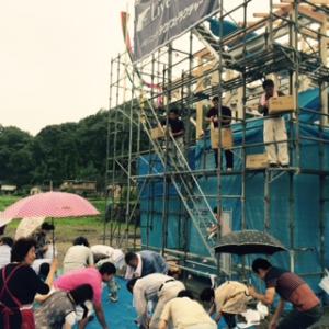 雨降りすぎて地固まる。