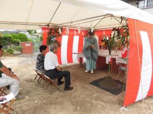 台風の後の　♪