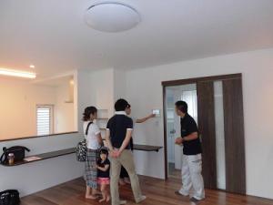 お施主様検査＆取扱い説明