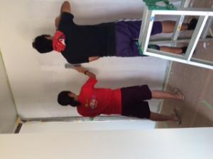 漆喰体験?(臼杵市）