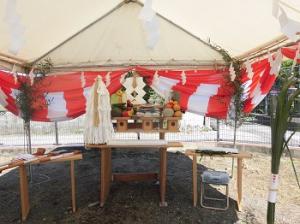 晴天に恵まれて♪