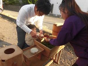 ほっこりとした、進行の中。