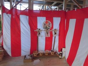 祝上棟　大分市勢家