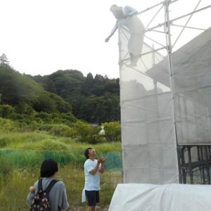 けんちゃんと直会。