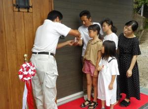 家族総出のお祝い