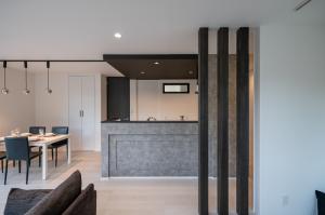 キッチンを中心とした、ラグジュアリーなsumai。お礼