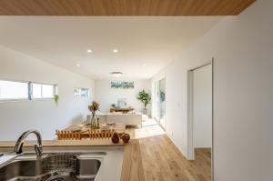 大空間で暮らす、夫婦2人の平屋なsumai。お礼。